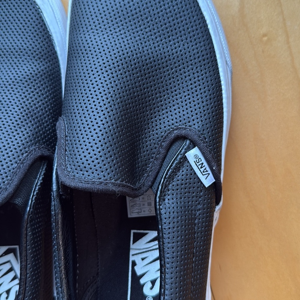 Vans Black Slip-On Sneakers - Women’s - Picture 7 of 7